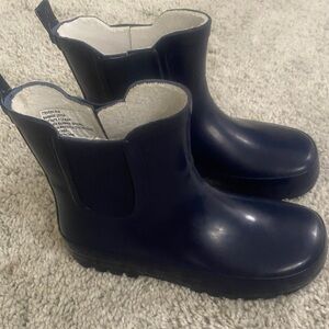 Tucker + Tate Navy Blue Kids Rain Boots